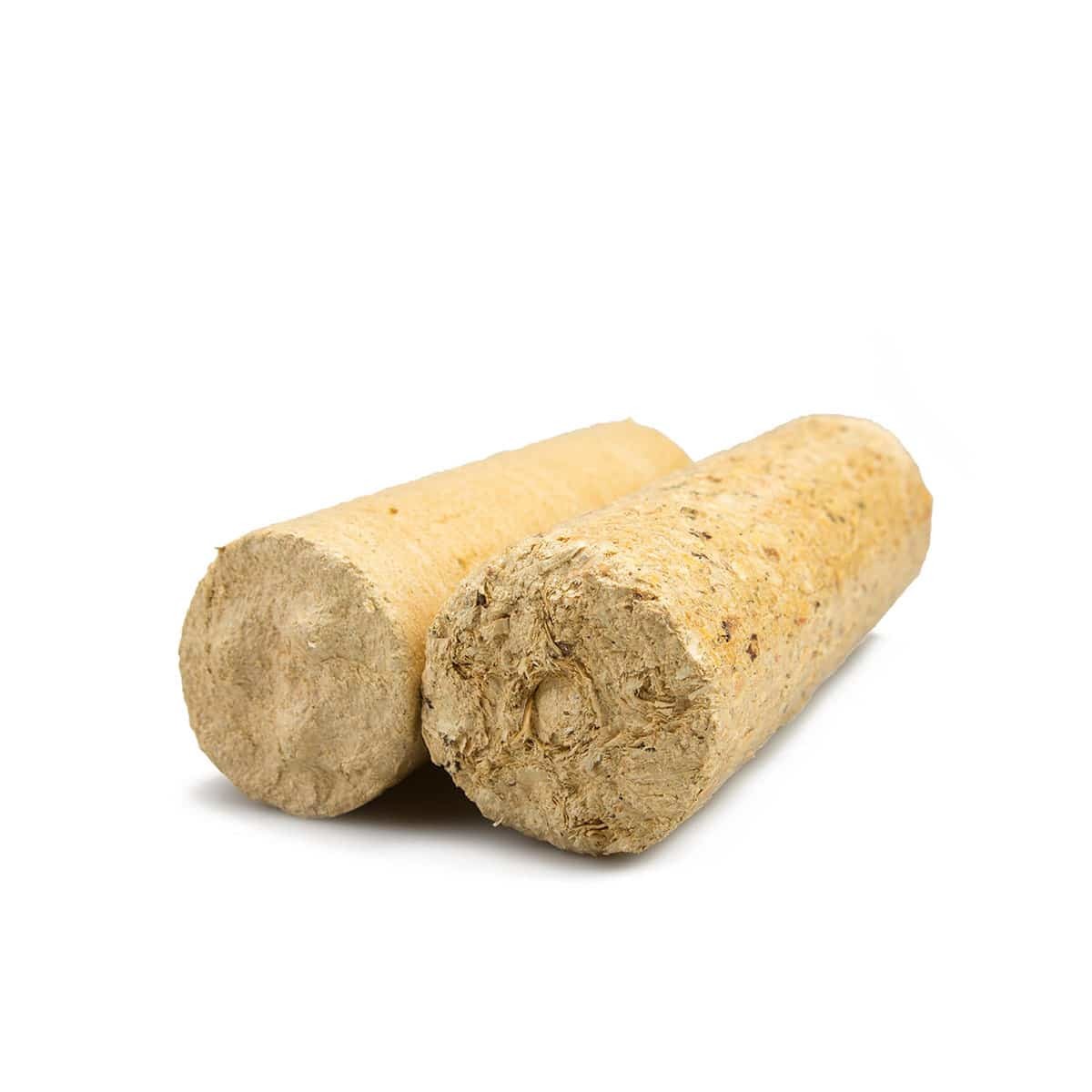 Nadelholzbriketts rund